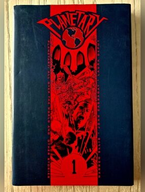 Planetary Book 1:1998 DC COMICS Hardcover Comic Book Graphic Novel MINT Conditio